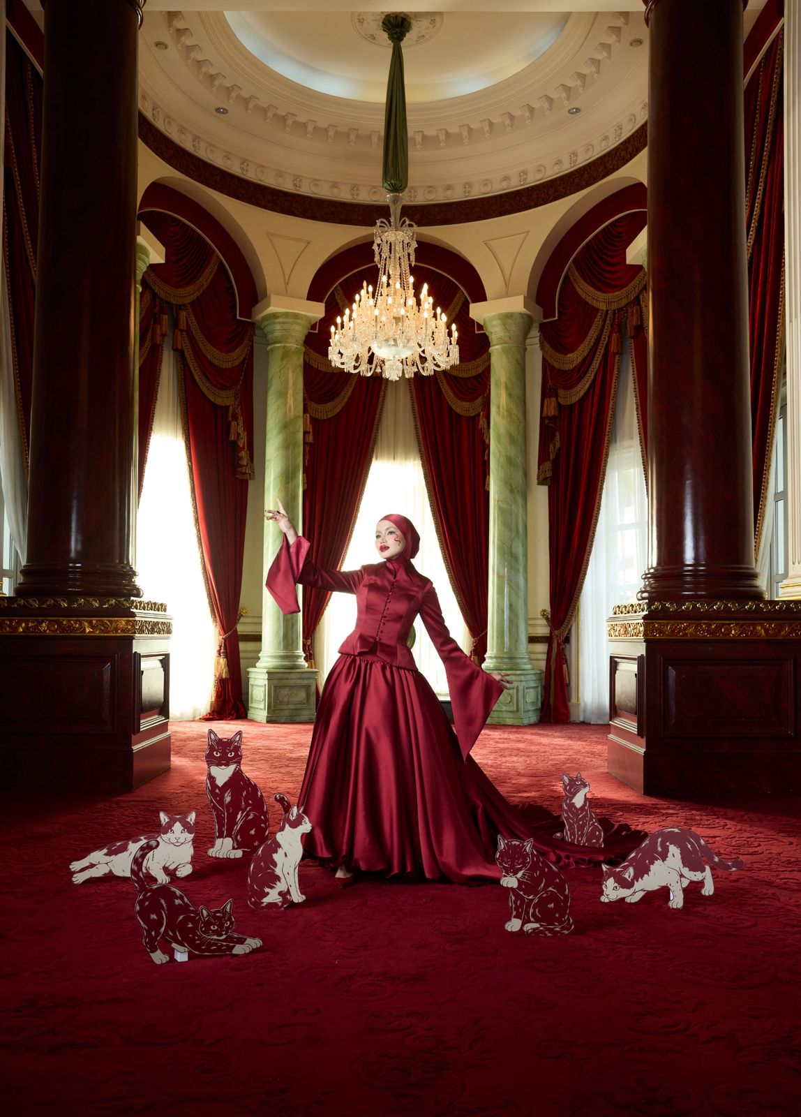 Sashfir di aula istana